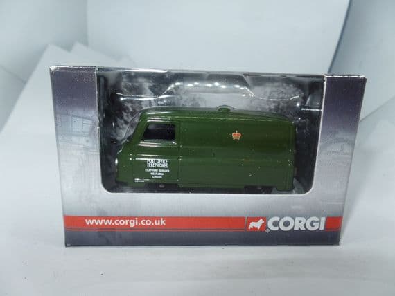 Corgi Trackside DG202  1/76 OO Scale Austin J2 Post Office Telephones GPO Green