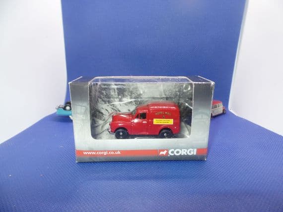 Corgi Trackside DG211 1/76 OO Scale  Morris  Minor 1000 Van Royal Mail Post Office Red