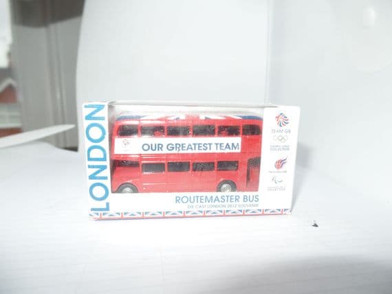 Corgi TY62410 2012  2012 Team GB Olympics Red Routemaster Bus