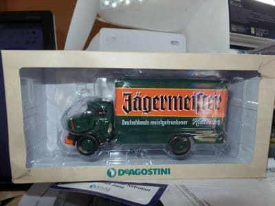 DeAgostini BL70 1/43 Scale Mercedes-Benz Jagermeister Distillery Truck