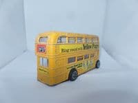 Dinky 289 Routemaster Bus Code 3 Yellow Pages 221 Kings Cross Driver ...