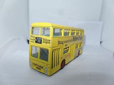Dinky Atlantean 2 Door Bus 295 Yellow Pages Oxford NBC  UB