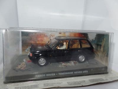 DY034 JAMES BOND CARS COLLECTION 1/43 O Scale Range Rover 1995 Tomorrow Never Dies