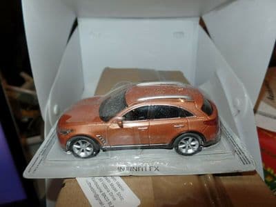 EF39 1/43 Scale Infiniti FX - Gold Metallic - New on blister