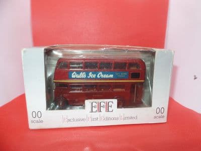 EFE 101 X AEC RT Bus Ex London Transport Code 3 Red Rover Aylesbury Walls Ice Cream COOP