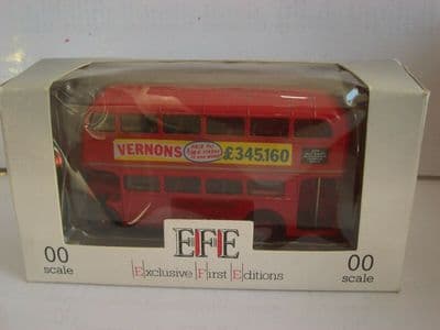 EFE 10112 1/76 OO AEC RT Bus London Transport Vernons Route 224 Laleham MIMB