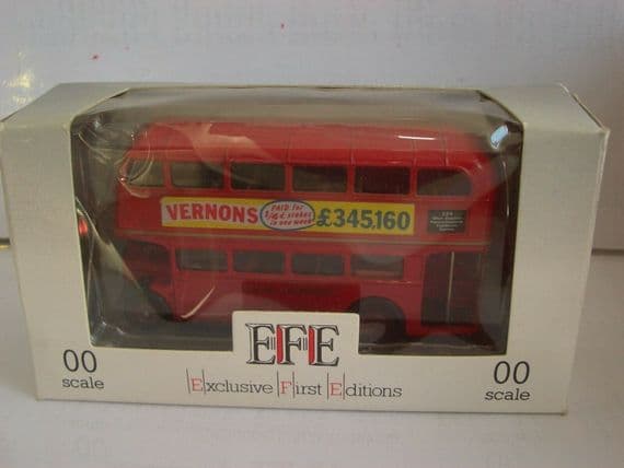 EFE 10112 1/76 OO AEC RT Bus London Transport Vernons Route 224 Laleham MIMB