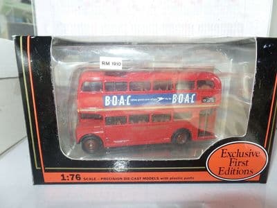 EFE 15601 B AEC Routemaster RM1910 Bus London Transport Route 15 Ladrooke BOAC