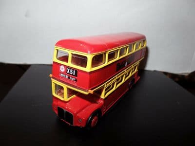 EFE 15603 AEC Ex London  Routemaster Bus  Black Prince X51 Morley UB 1 Indicator