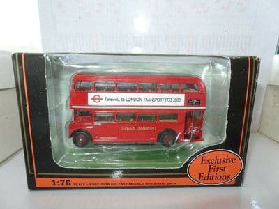 EFE 15628A AEC Routemaster Bus Farewell to London Transport Hello TfL 2000 MIMB