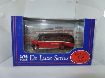 EFE 20114DL Bedford OB Bus Coach Wilts & Dorset  Pewsey  Torn Box