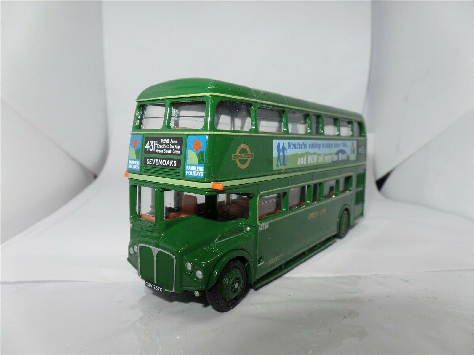 EFE 25603A AEC Routemaster RCL Coach Bus Green Line 431D Sevenoaks Ramblers