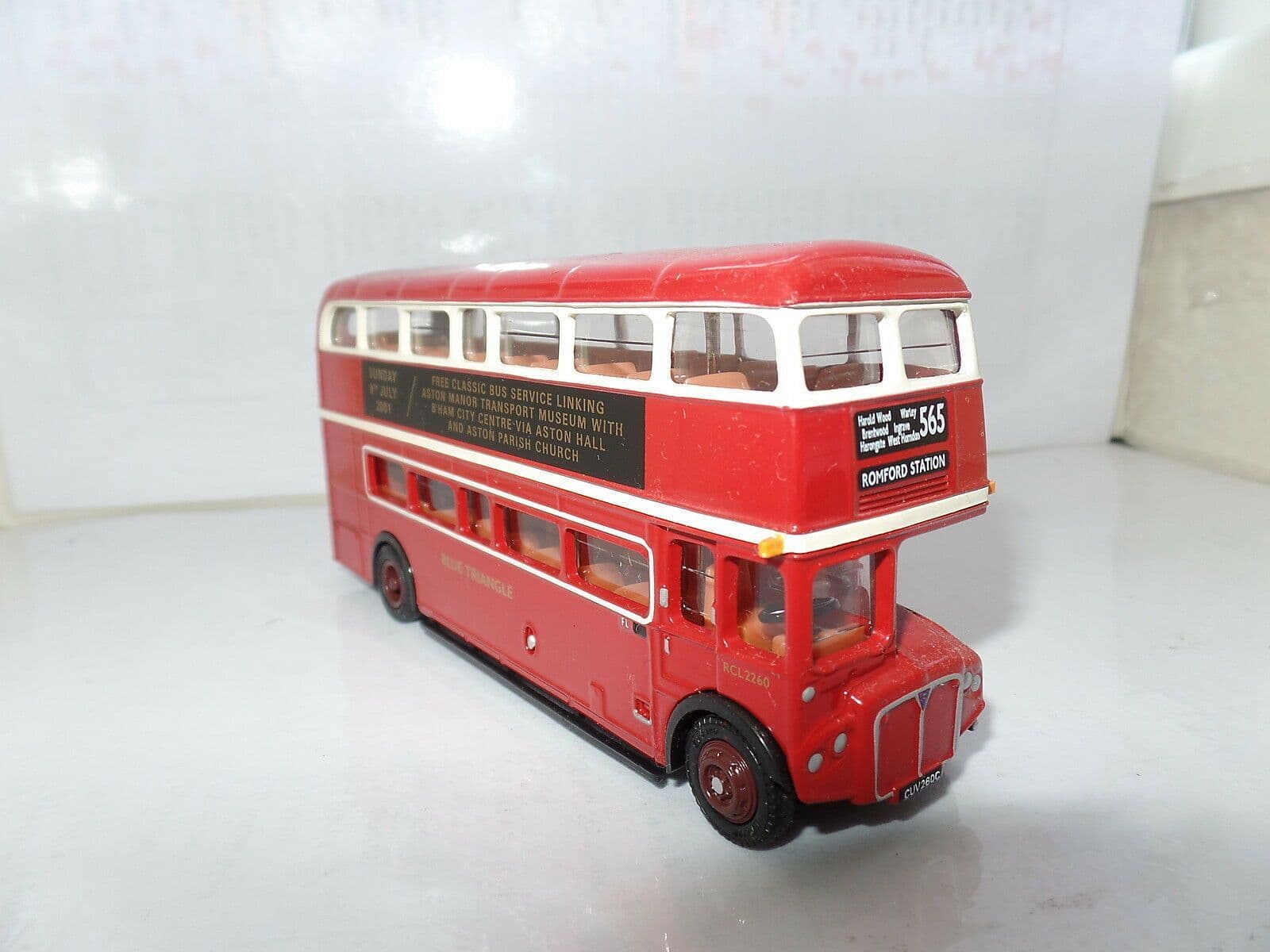 EFE 25605A AEC Routemaster Bus RCL London Blue Triangle Aston Manor ...