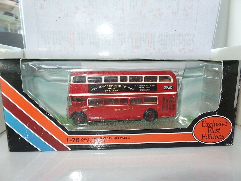 EFE 25605A AEC Routemaster Bus RCL London Blue Triangle Aston Manor ...