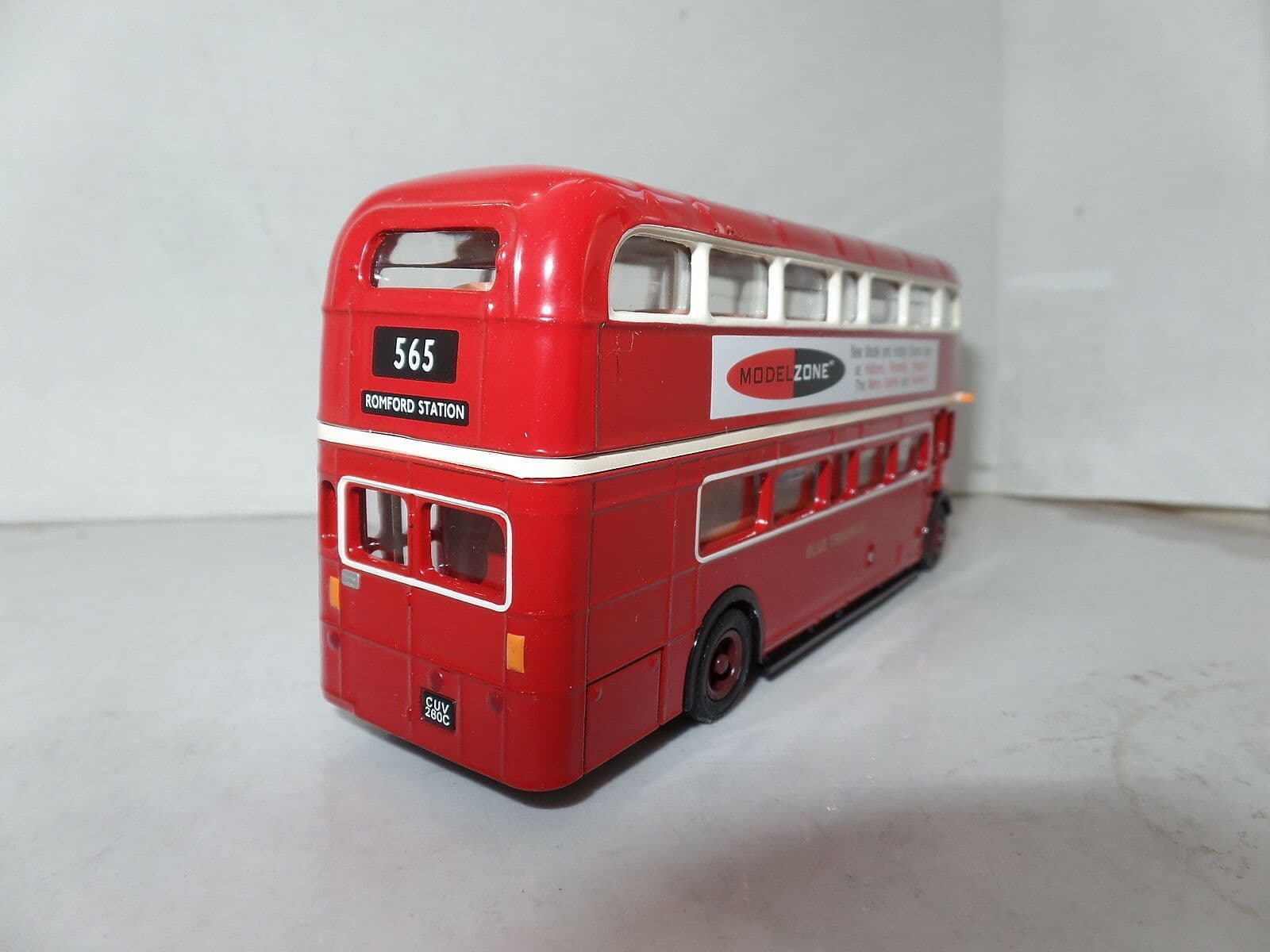 EFE 25605B AEC RCL Bus Blue Triangle London Romford Modelzone Worn Box