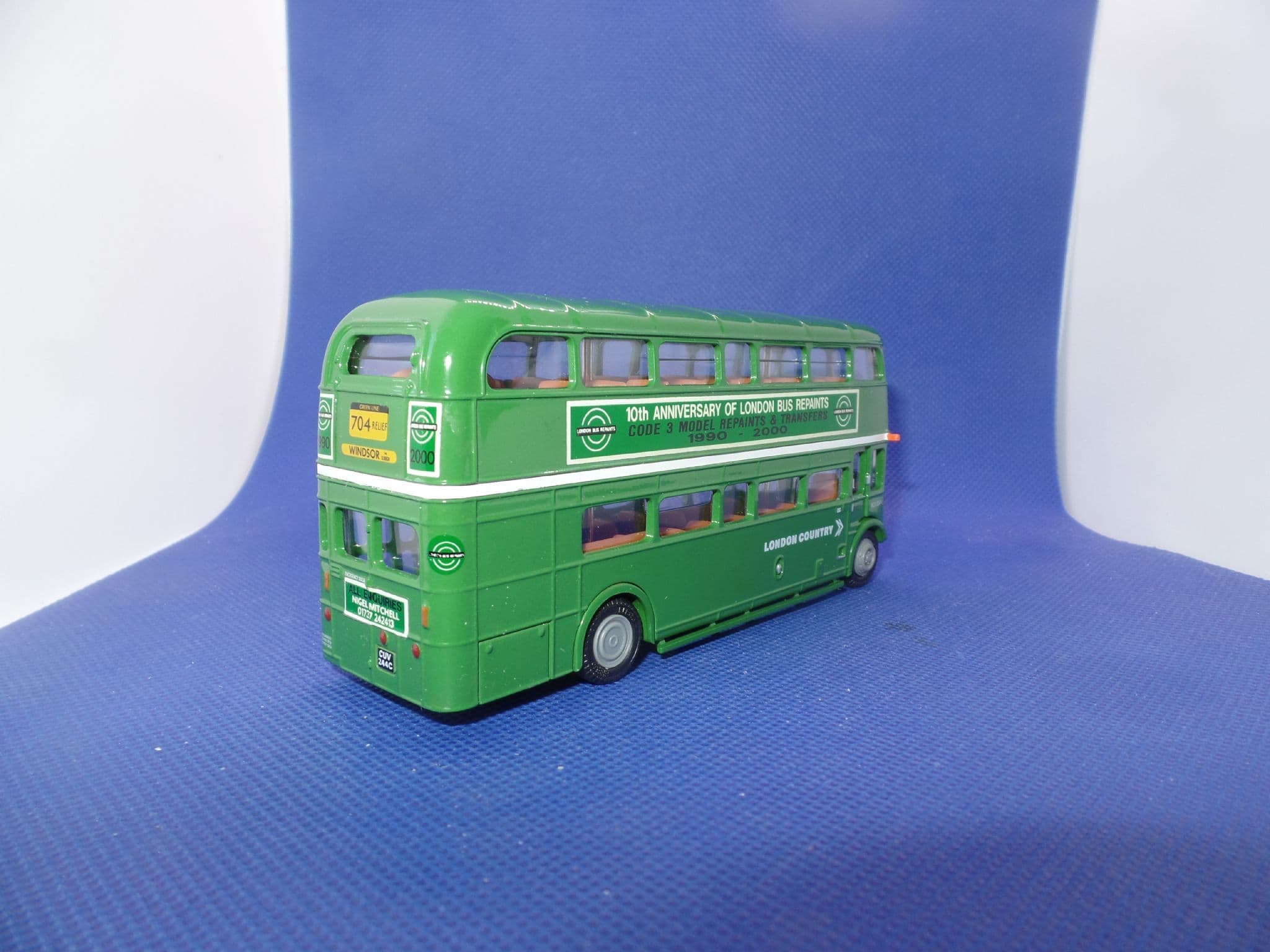 EFE 256x LBRT ANV5 RCL Code 3 Bus Coach London Routemaster 10th ...