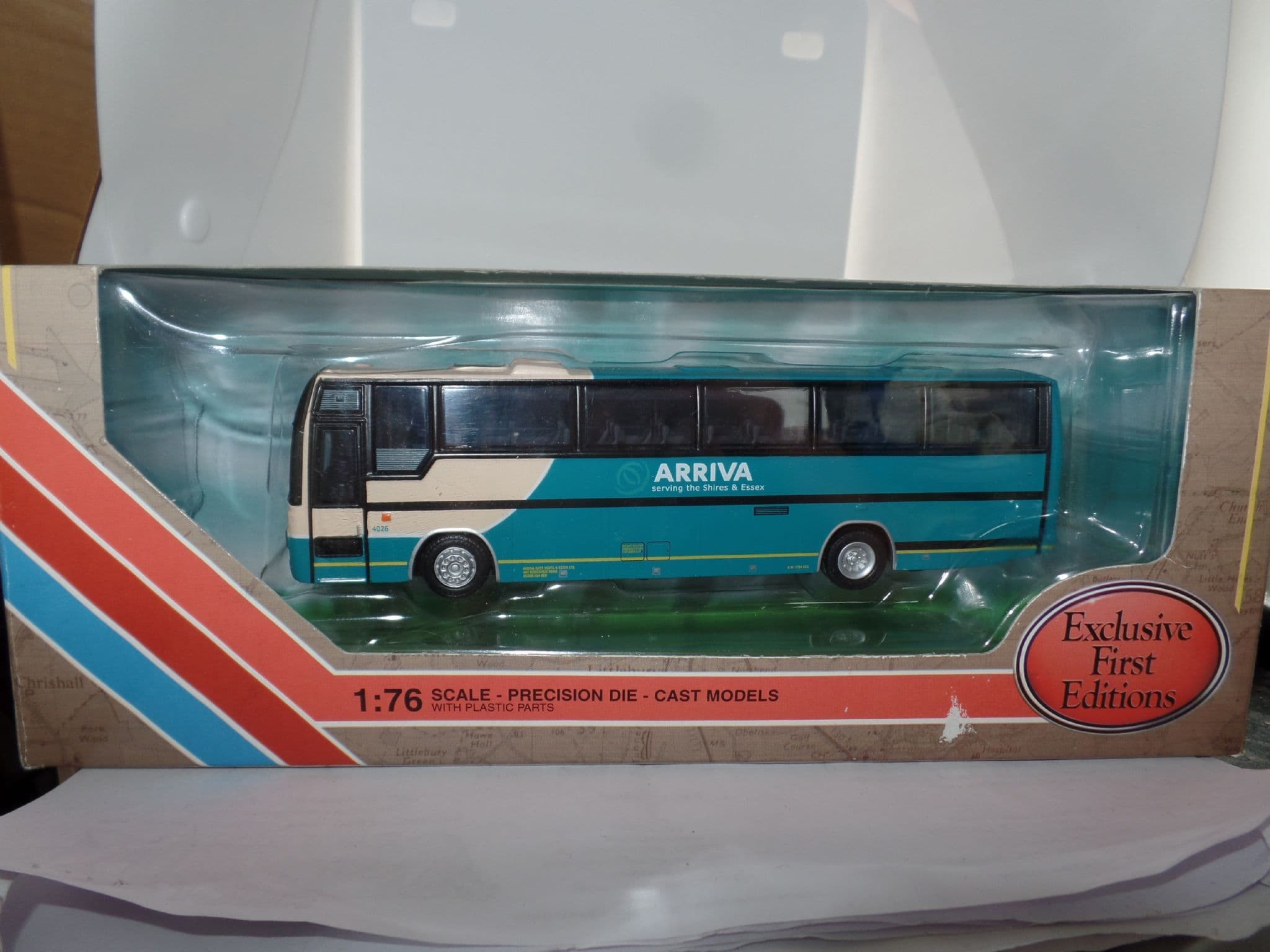 EFE 26614 Plaxton Paramount 3500 Coach Arriva Shires & Essex MIB