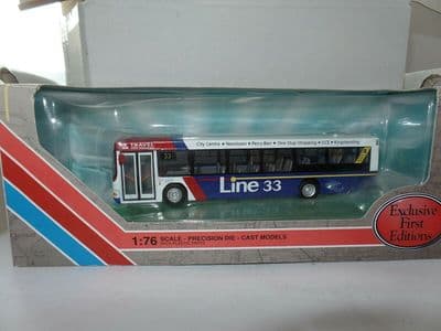 EFE 27608 Wright Volvo Renown Bus Travel West Midlands Line 33 Boxed MIMB
