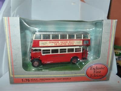 EFE 27701 AEC STL ( No Roofbox ) Bus London Transport Route 11 Liverpool St MIMB