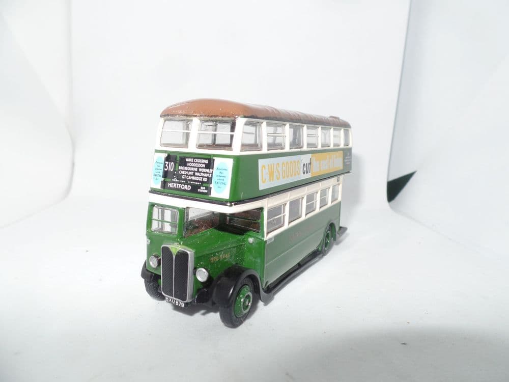 EFE 27810 AEC STL Code 3 Bus London Transport Country 310 Hertford UB
