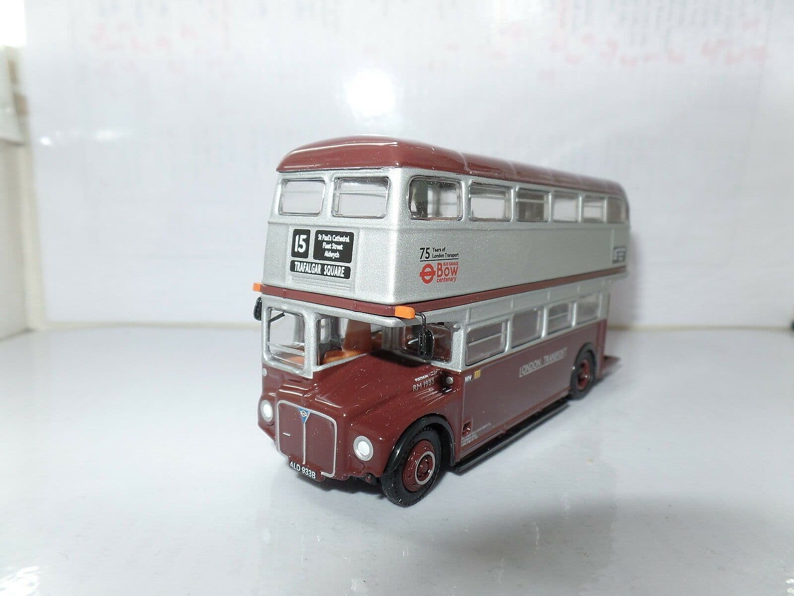 EFE 31505 AEC Routemaster Bus East London Platinum Livery Bow Garage ...