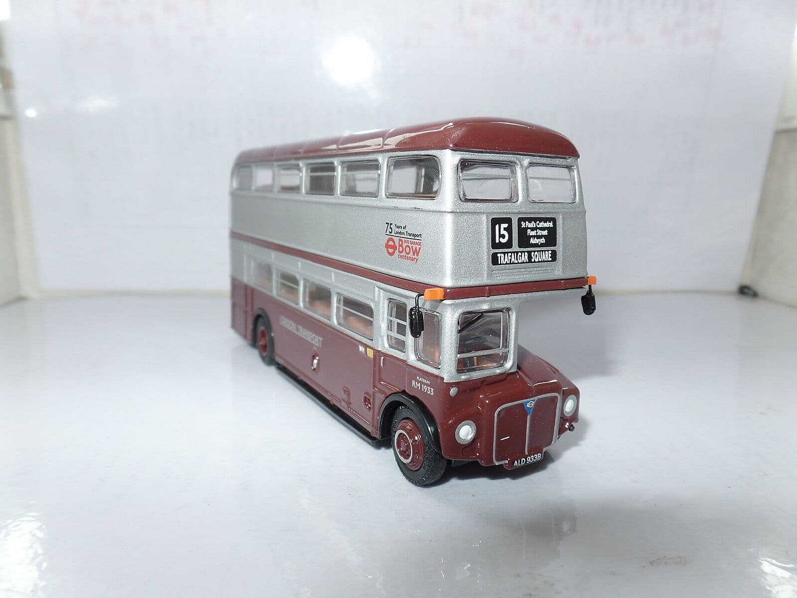 EFE 31505 AEC Routemaster Bus East London Platinum Livery Bow Garage ...