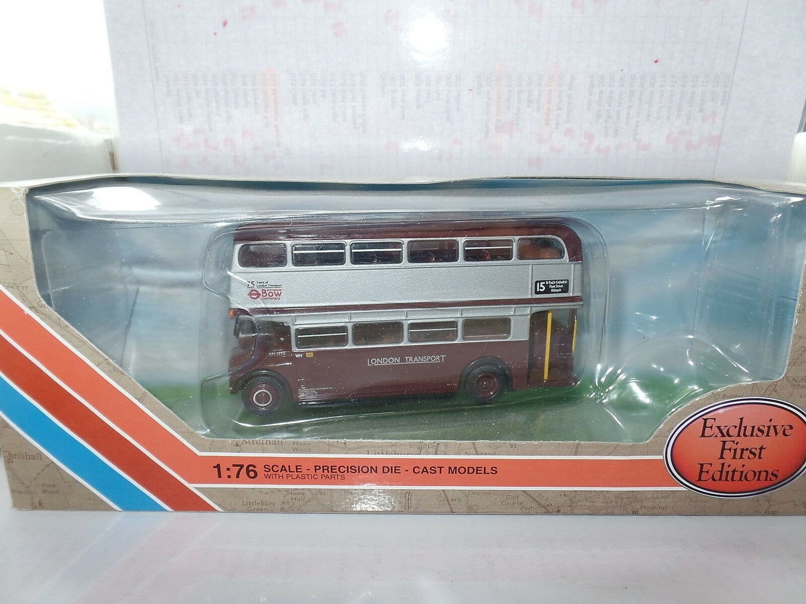EFE 31505 AEC Routemaster Bus East London Platinum Livery Bow Garage ...