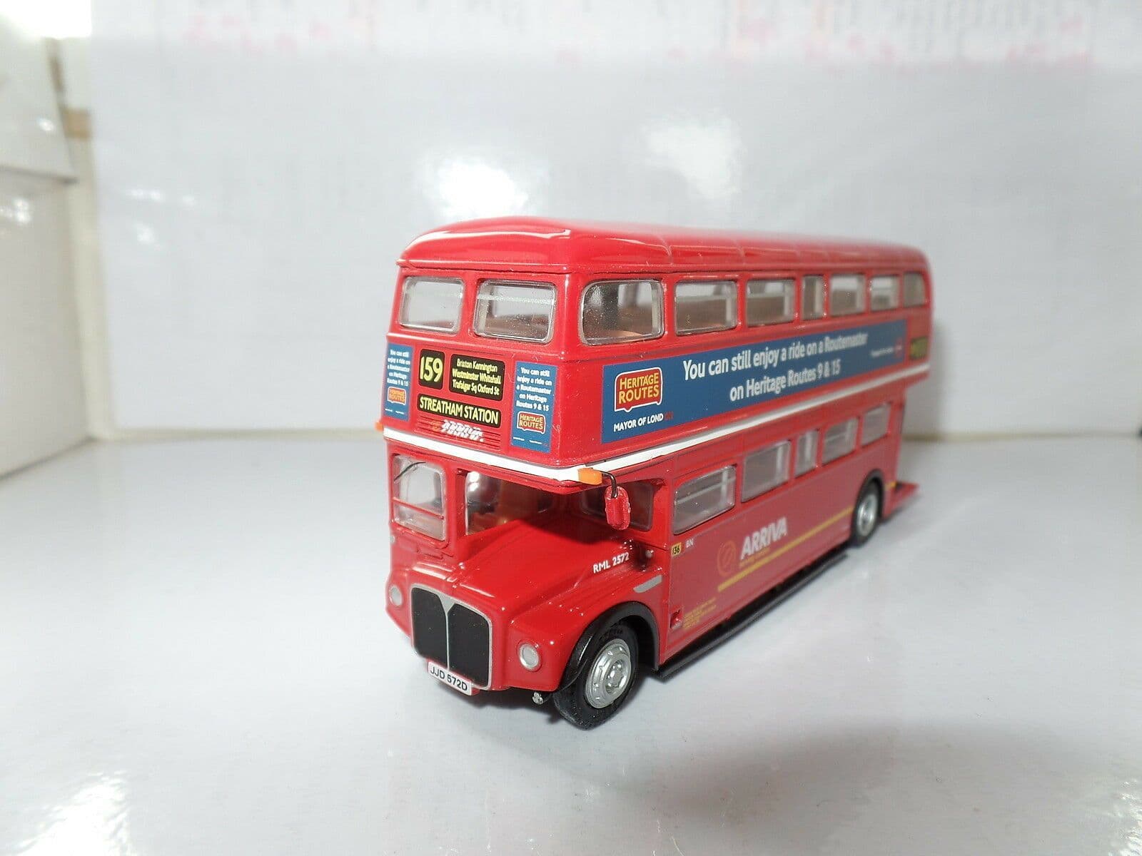 EFE 31902 AEC Routemaster Bus RML2572 London Transport Route 159 Last Day