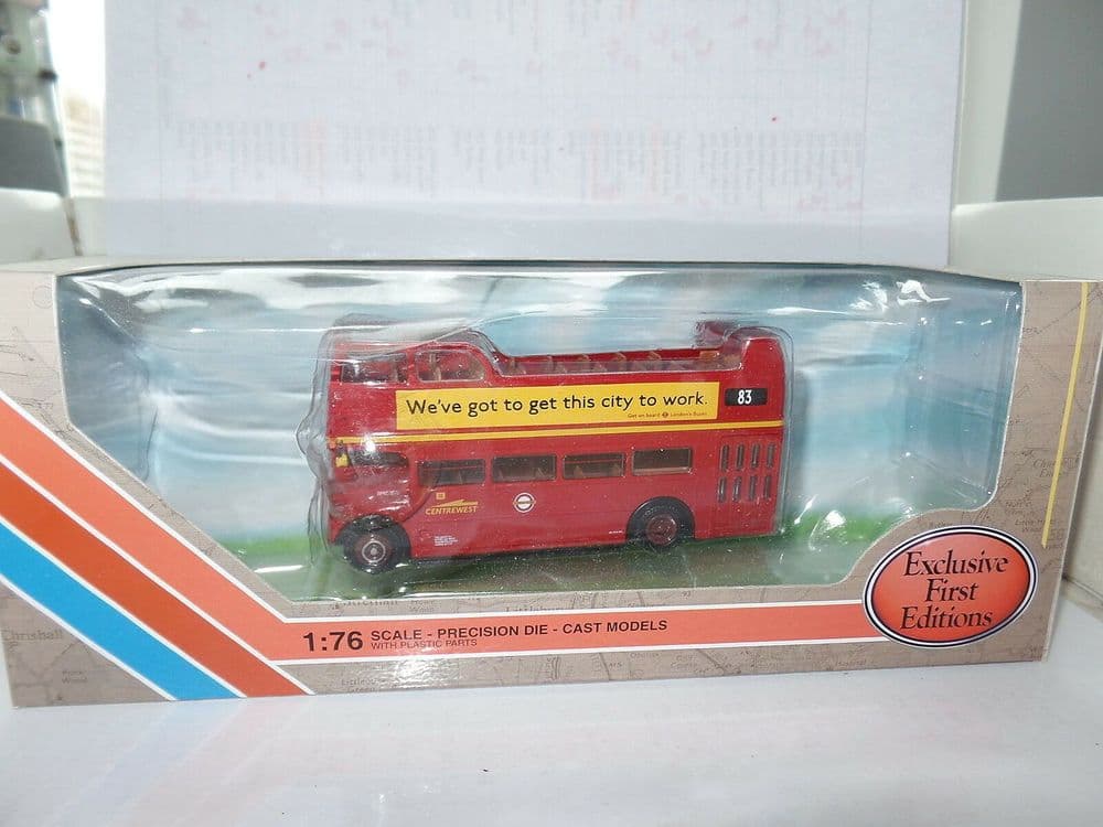 EFE 33104 AEC Routemaster RMC Bus First London Centrewest Subscribers ...