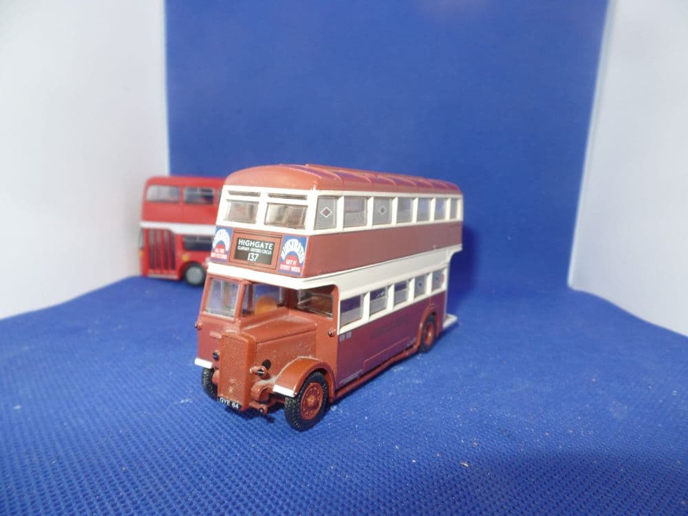 EFE 99202 Daimler Utility Bus London Transport Wartime Brown & Cream ...
