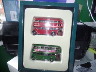 EFE 99943 AEC Cravens Bodied  RT Bus Set Ensign Ensignbus Red & Green X81