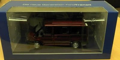 Ford Dealer 1/43 O Scale Ford Transit Mk6 Torneo Kombi 2000 Red