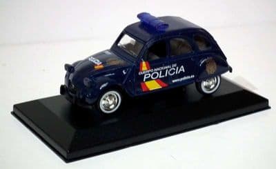 GD16 1/32 Scale Citroen 2CV 2 CV Spain Police Policia  National