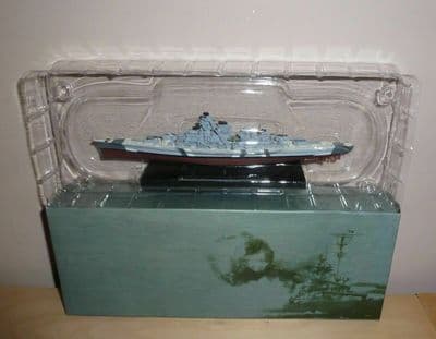 GM101 Atlas DeAgostini 1/1250 Scale German Battleship Bismark WW II