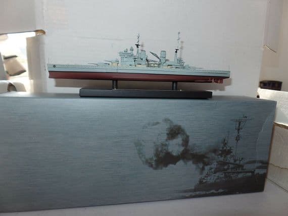 GM103    Atlas DeAgostini 1/1250 Scale British Battleship HMS Prince of Wales