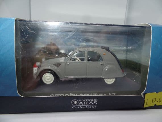 HA01 1/43 Scale Citroen 2CV 2 CV Type Az 1954 Grey Torn Box
