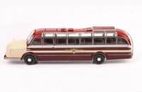 IXO BUS010 1/43 SCALE Krupp titanium 080 Coach Bus Dark Red / Beige 1951