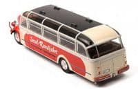 IXO BUS014 1/43 SCALE BORGWARD BO 4000 COACH 1952 Jhel Rundfahrt