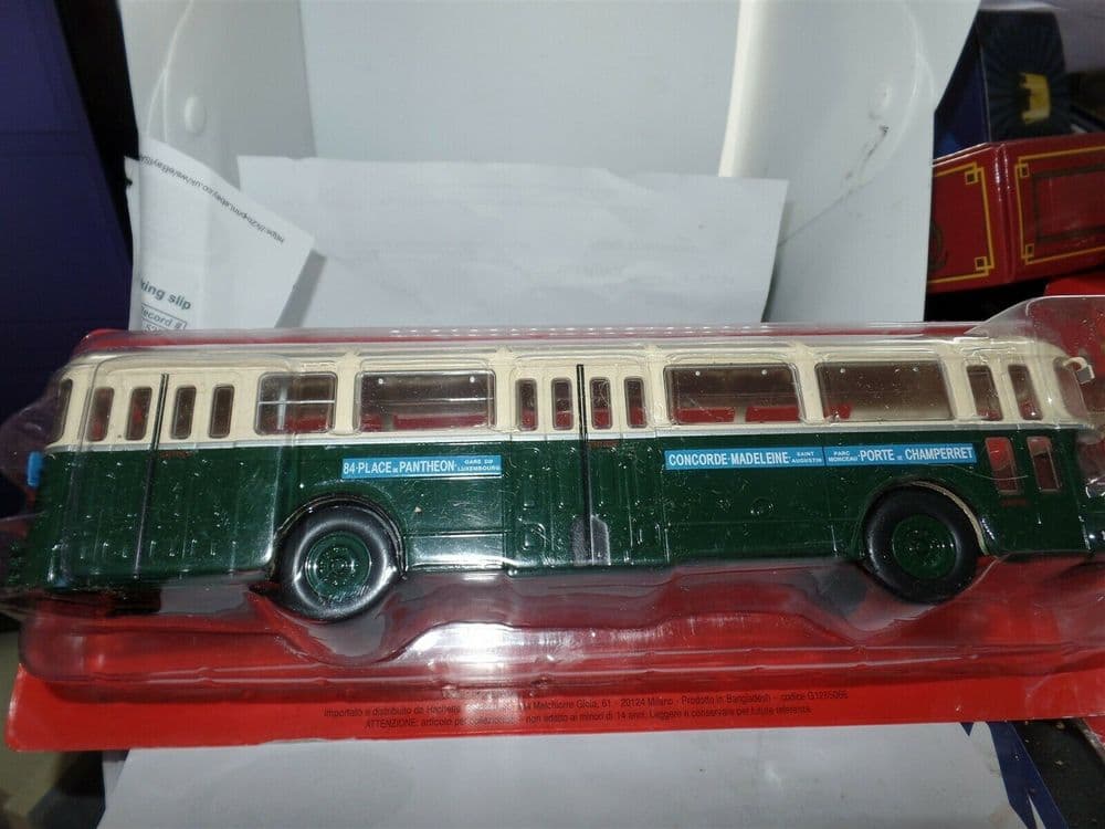 IXO Hachette HC66 1/43 Scale Bus Chausson Ratp Apu 53 Paris France ...