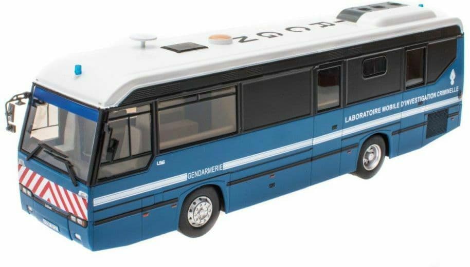 IXO Hachette HC76 1/43 Scale Lohr L96 IRCGN 105 Police Forensics Bus ...