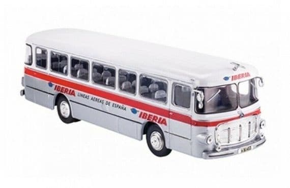 IXO Hachette LW06 1/43 Scale PEGASO COMET 5061 SEIDA BUS AIRPORT COACH IBERIA 63