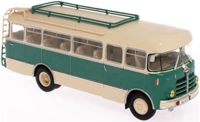 IXO Hachette NJ50 1/43 Scale  Berliet PLA 5 Bus Coach France Green Cream 1959