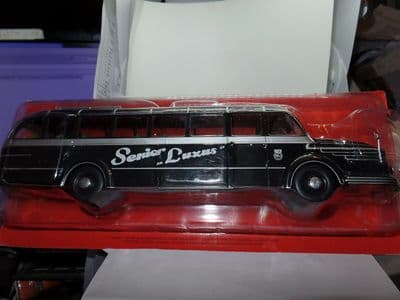 IXO Hachette PD033 1/43 Scale Bus Coach KRUPP TITAN O80 Black Senior Luxus