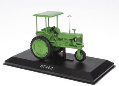 IXO MR089 1/43 Scale AT-24-3  DT-24-3 1955-1958 3 Wheel Russian Tractor Green