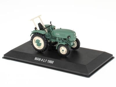 IXO MR096 1/43 Scale MAN 4 L1 1960 Munich German Tractor Light Green