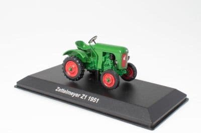 IXO MR108 1/43 Scale ZETTELMEYER Z1 1951  Konz Germany  Russian Tractor Green Red Wheels
