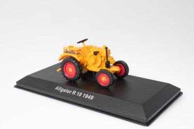IXO MR116 1/43 Scale Allgaier R18 1949 - Germany  Russian Tractor Orange Red Wheels