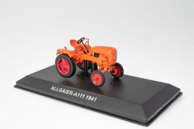 IXO MR121 1/43 Scale ALLGAIER- A111 1941 - Germany  Russian Tractor Orange Red Wheels