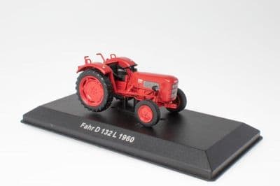 IXO MR123 1/43 Scale Fahr D 132 L - 1960 - Germany  Russian Tractor  Red