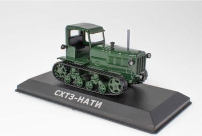 IXO MR135 1/43 Scale ASHTZ-NATI - Altai -1942  Russian Tractor Tracked Green
